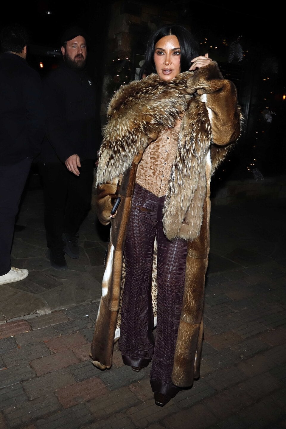 Kim Kardashian wurde in Aspen gesichtet.