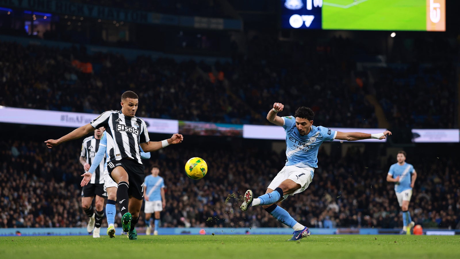 Manchester City folgte Arsenal ins Finale des Ligacups Kép