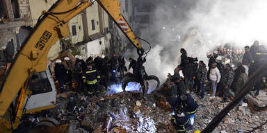 Geb&auml;ude im Libanon eingest&uuml;rzt: Mindestens 9 Tote