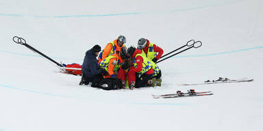 Schwerer Sturz in der Halfpipe schockiert Olympia