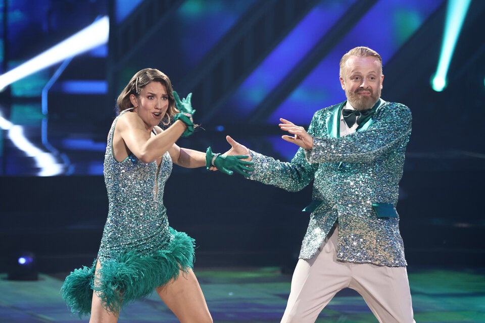 Ross Antony and Mariia Maksina 