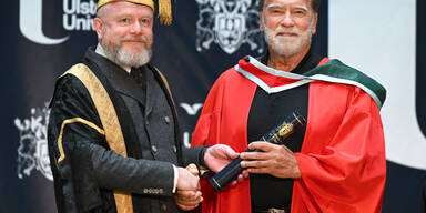 Arnold Schwarzenegger wird Ehren-Doktor