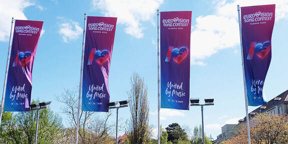 Strenge Regeln beim Song Contest: Nur DIESE Fahnen sind erlaubt