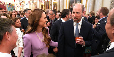 100 Jahre Queen: Charles, Kate und William feiern