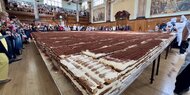 Größtes Tiramisu der Welt sorgt für Staunen in London