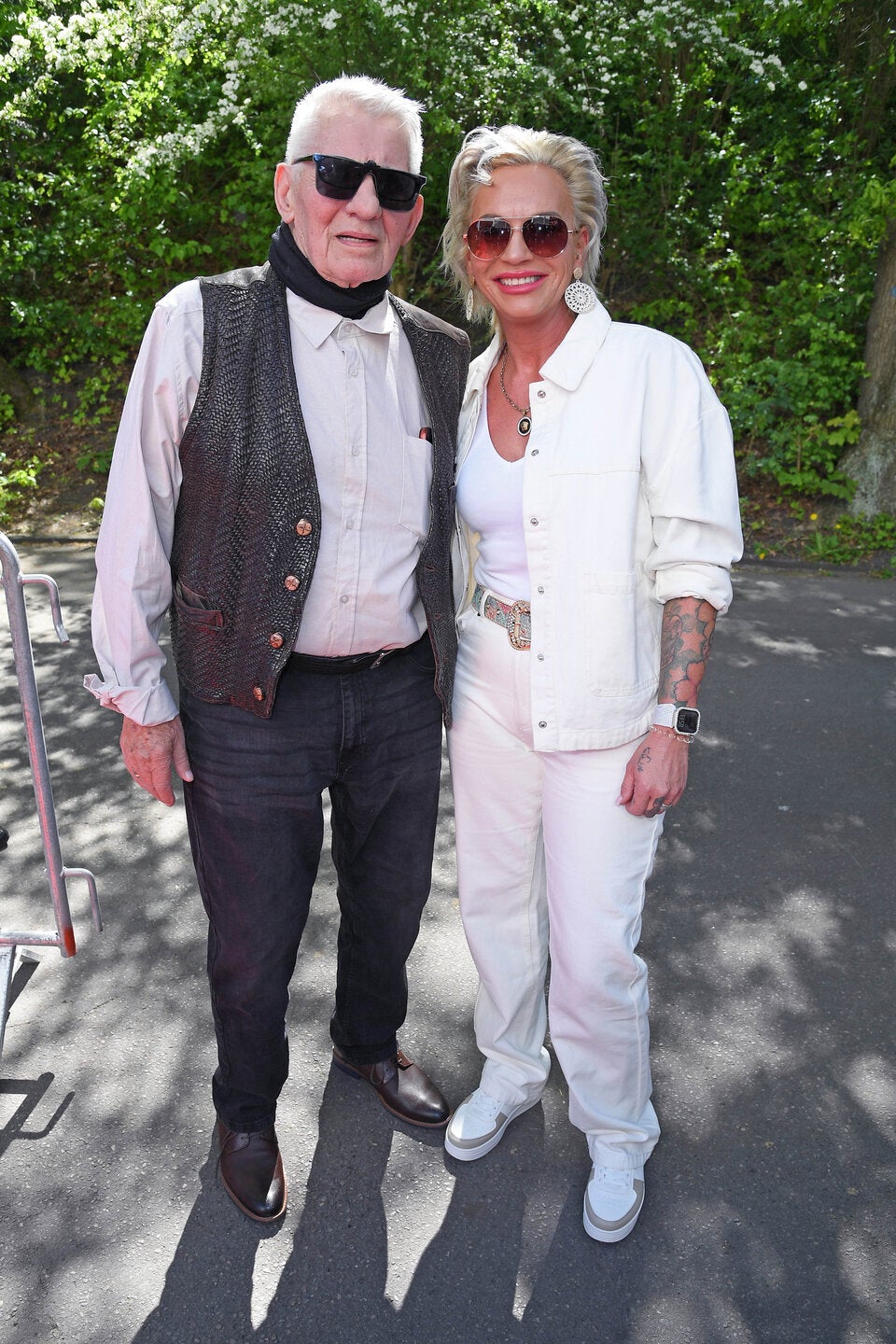 Heinz Hoenig mit Ehefrau Annika
