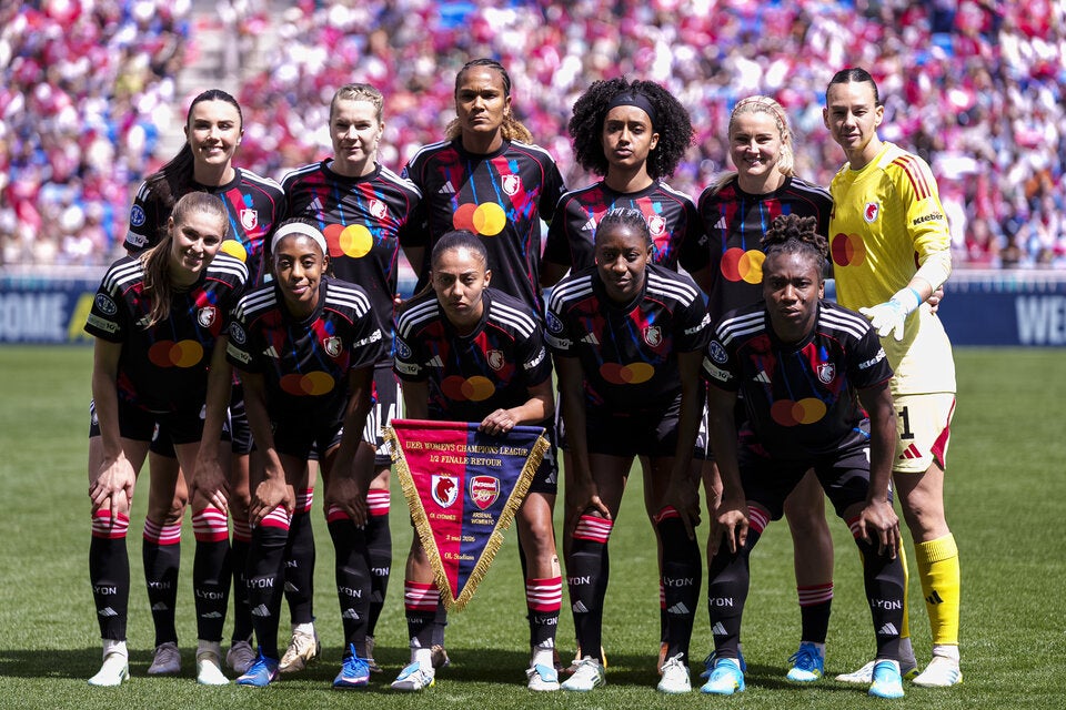 Olympique Lyonnais Féminin tritt im UEFA Women's Champions League Finale gegen den FC Barcelona Femení an. 