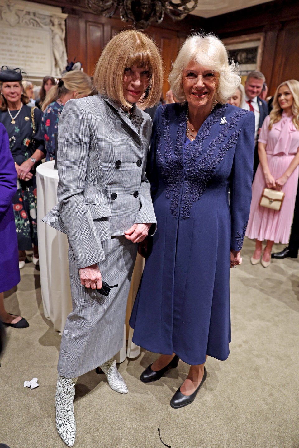 Anna Wintour mit Queen Camilla