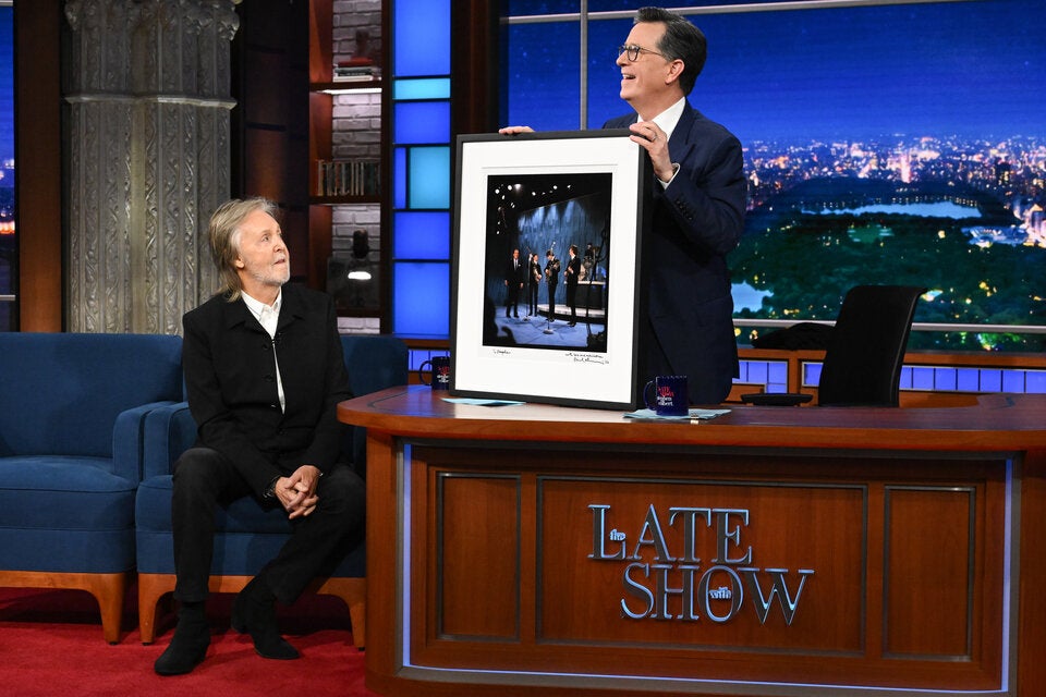 Stephen Colbert und Paul McCartney