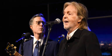 Stephen Colbert und Paul McCartney