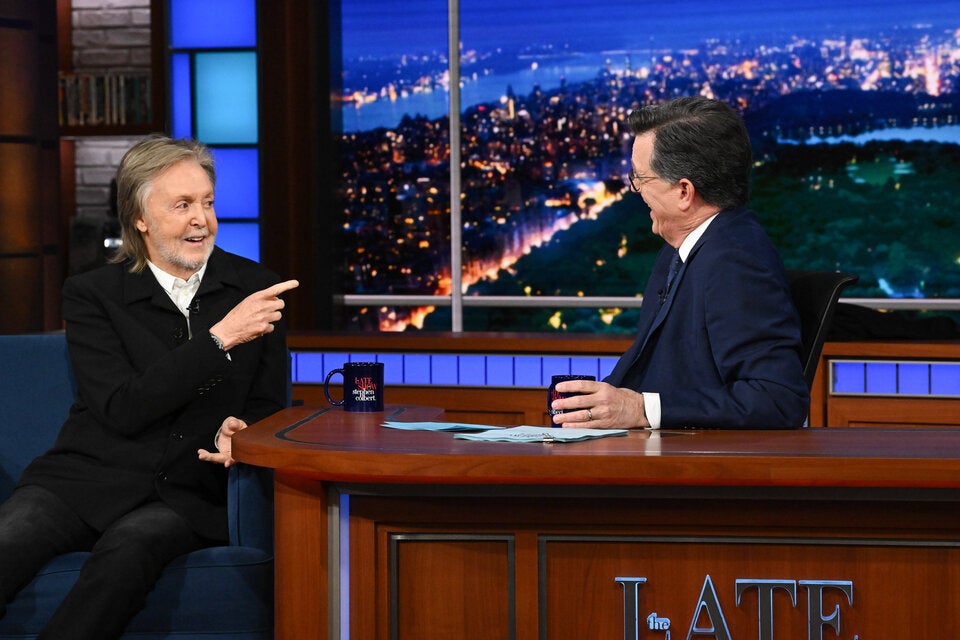 Stephen Colbert und Paul McCartney