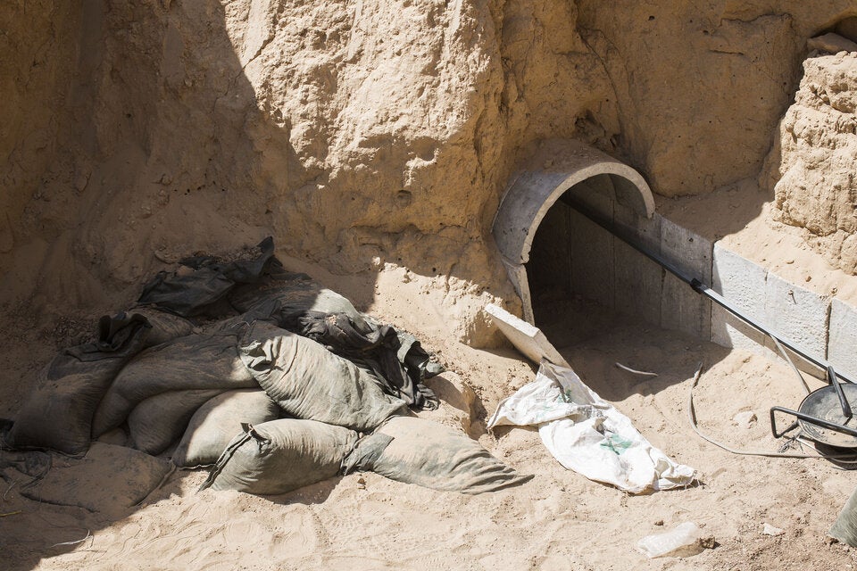 Hamas-Tunnel unter dem Gazastreifen