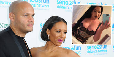 Mel B, Stephen Belafonte, Siara Dianda