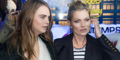 Kate Moss, Cara Delevingne