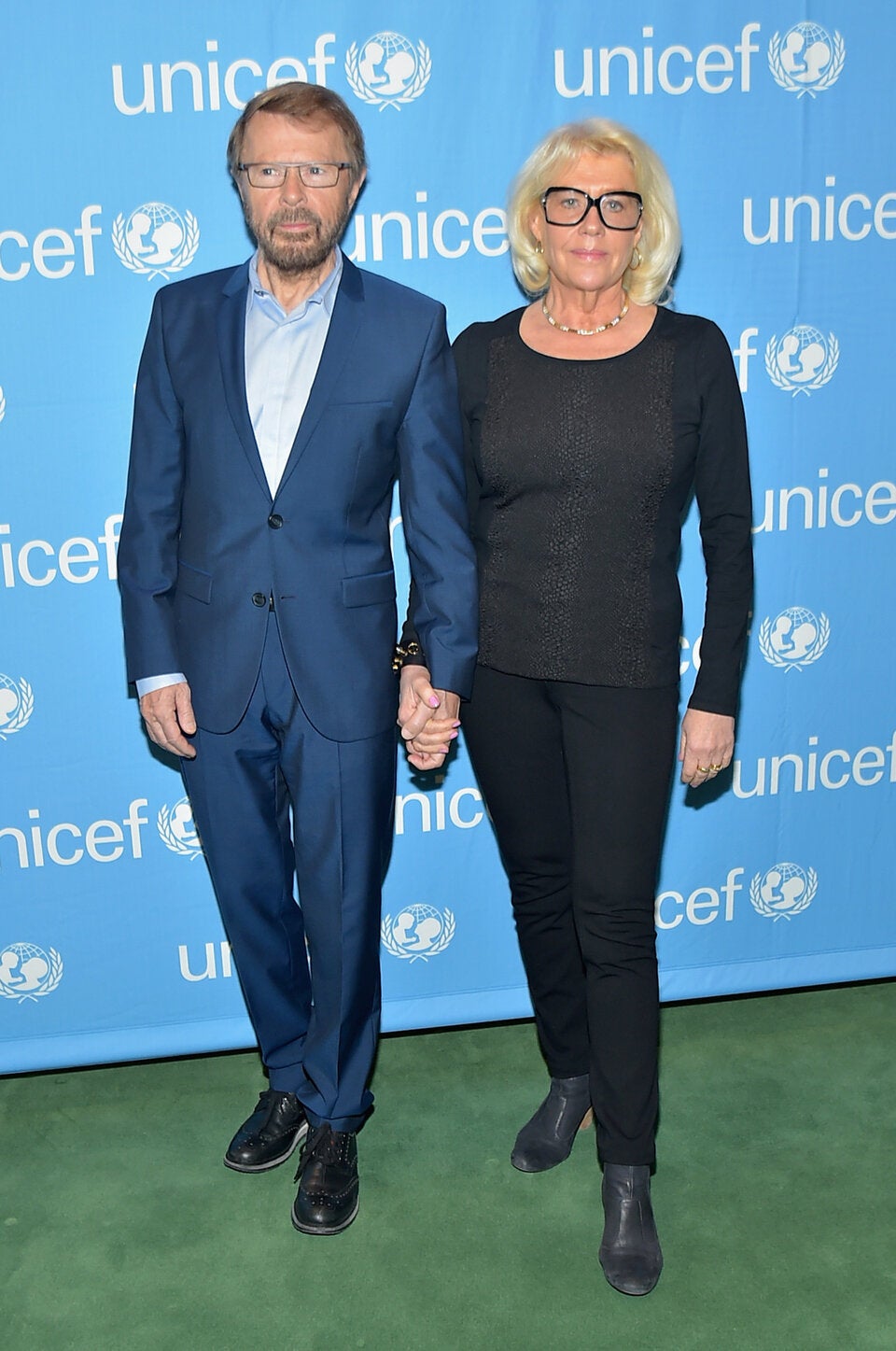 Björn Ulvaeus and Lena Kallersjo 