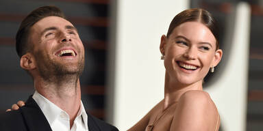 Adam Levine & Behati Prinsloo
