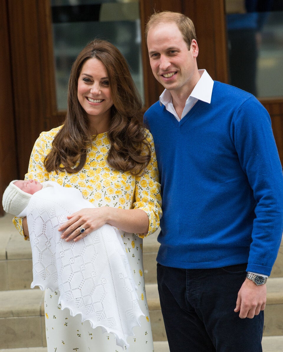 Kate und William mit Tochter Charlotte
