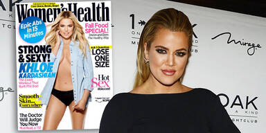 Khloe Kardashian in Women's Health