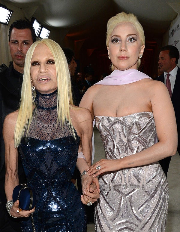 Lady Gaga Donatella Versace