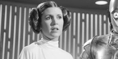 Carrie Fisher als Prinzessin Leia