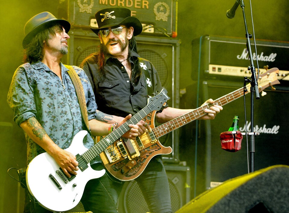 Phil Campbell und Lemmy Kilmister