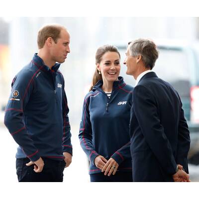 Prince William & Kate beim America's Cup