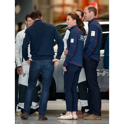 Prince William & Kate beim America's Cup
