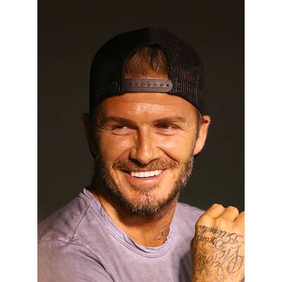 David Beckham: Seine schönsten Bilder
