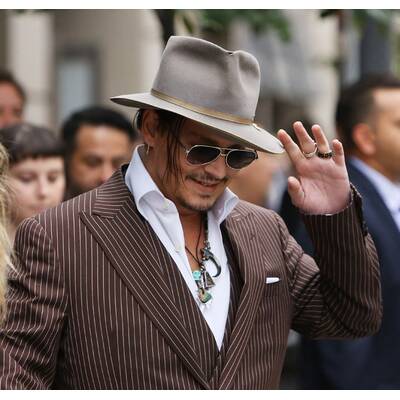 Johnny Depp im Ekel-Look 
