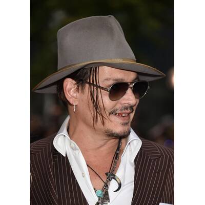 Johnny Depp im Ekel-Look 