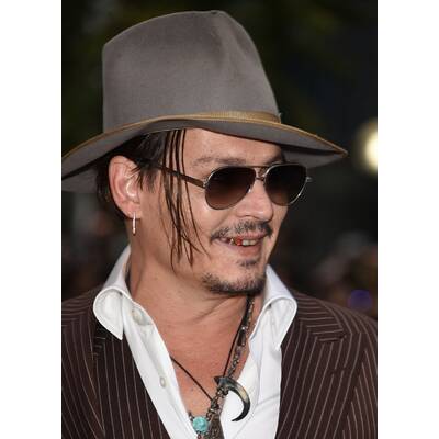 Johnny Depp im Ekel-Look 