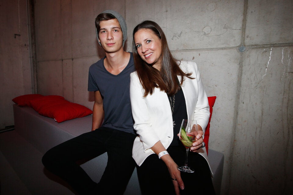 Valentin Schweiger und Mama Dana im Jahr 2014 - öffentliche Auftritte sind selten. 