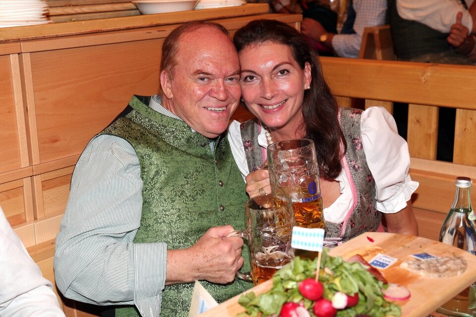 Heinz Winkler und seine Gattin Daniela vor zehn Jahren auf der Münchner Wiesn