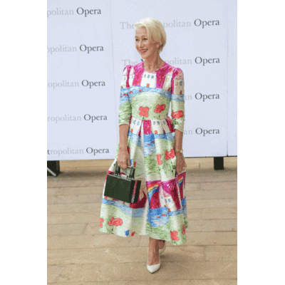 Helen Mirren - So stylisch recyclet sie ihr Kleid!