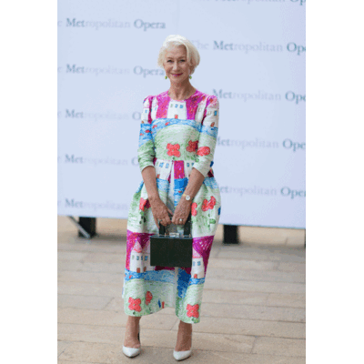 Helen Mirren - So stylisch recyclet sie ihr Kleid!