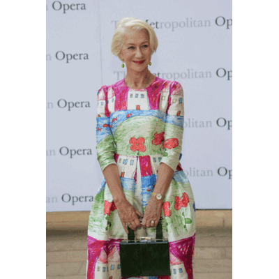 Helen Mirren - So stylisch recyclet sie ihr Kleid!