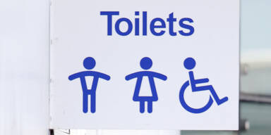 Toilettenschild