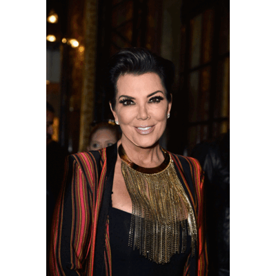 Kris Jenner mit mieser Make-Up Maske 