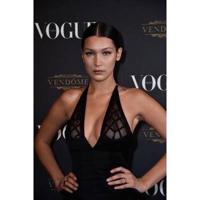 Bella Hadids Nippelblitzer