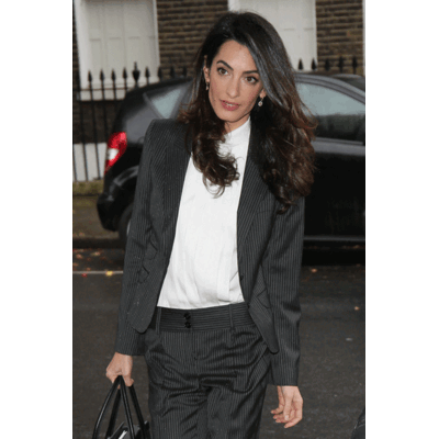 Amal Clooneys cooler Business-Look 