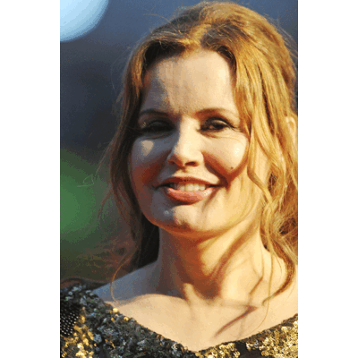 Geena Davis, was ist mit deinem Gesicht passiert?