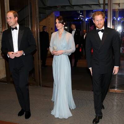 Royals bei der Bond-Premiere