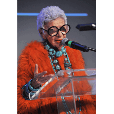 Iris Apfel - Modeikone mit 94 Jahren 
