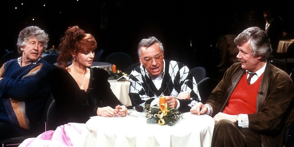 Links Co-Moderatorin Alida Gundlach und rechts Carlo