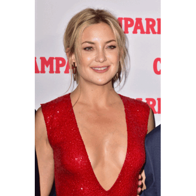 Kate Hudson im roten Jumpsuit