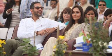 Sunjay Kapur und seine Frau&nbsp;