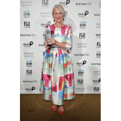 Helen Mirren - So stylisch recyclet sie ihr Kleid!
