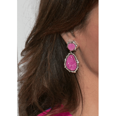 Kristin Davis in Knallpink