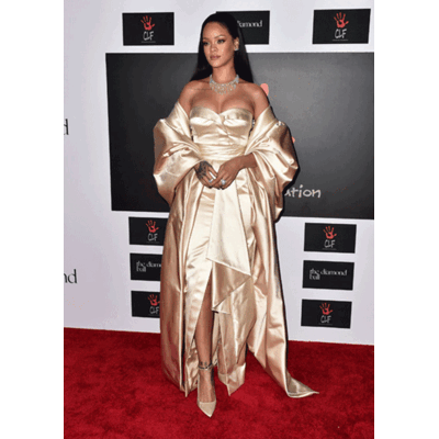 So stylisch war Rihannas Diamond Ball Charity Veranstaltung