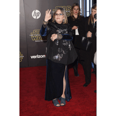 Stars auf der Star Wars Weltpremiere in Los Angeles